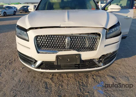 2019 Lincoln Nautilus Select из США, поврежденный, VIN 2LMPJ6K91KBL17460
